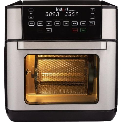 Vortex Pro 10QT ClearCook Air Fryer, Clear Windows, Custom Programming, 9-in-1 Functions, Crisp, Broil, Toast, Roast